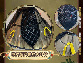 Kagaminee Rin x Rascal Collab Witchh Gothicc Halloween Cosplay Costume