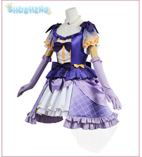 Lovelive Heanna Sumire Liella Nonfiction Cosplay Costume Necklace Accessories Gloves Socks Girl Cute Lolita Halloween Party Set