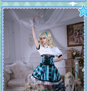 Todo Yurika Cosplay Costume Game Aikatsu Uniform Halloween Carnival Party Christmas Play Role Clothes Clothing