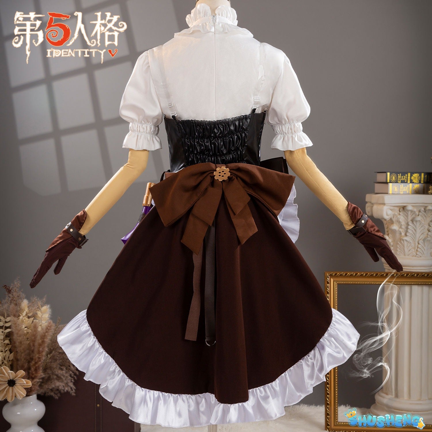 Perfumer Refiner Vera Nair Cosplay Costume Game Identity V Anime Roleplay Suit Halloween Carnival Party Uniform