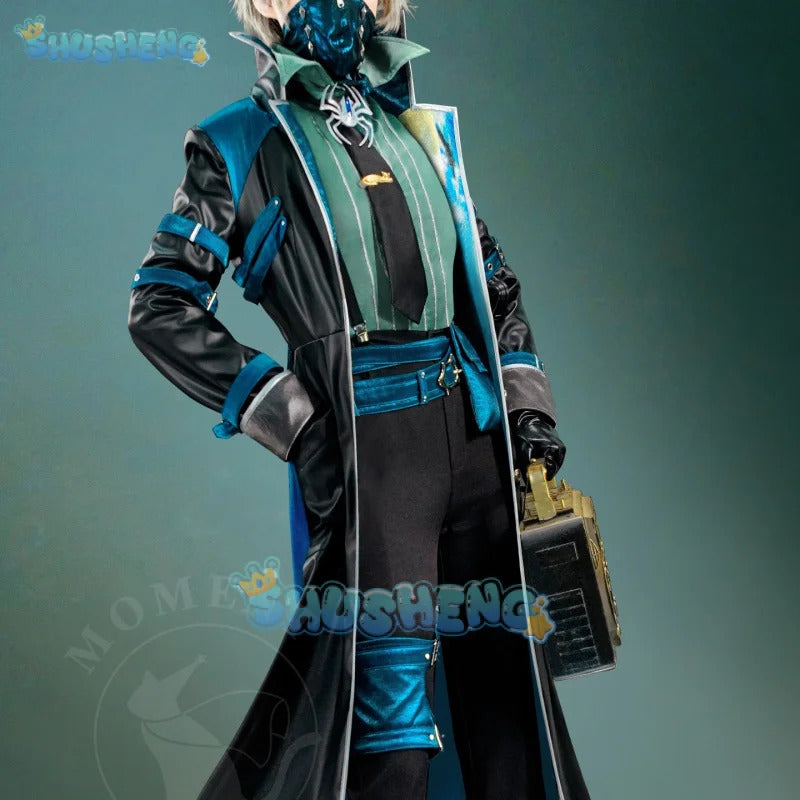 Embalmer Cosplay Costume Game Identity Ⅴ Aesop Carl Uniform Halloween Carnival Party Christmas Play Role Clothes Clothing