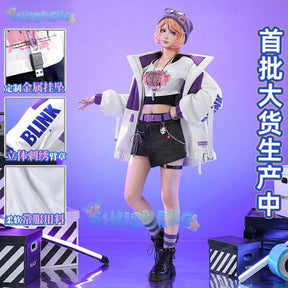 Identity Ⅴ Mechanic Cosplay Costume Tracy Reznik BLK IDV-ES Uniform Halloween Carnival Party Christmas Play Role Clothe Clothing