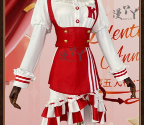 Game Identity V Vera Nair Miss K Cosplay Costume Lace Lolita Dress Women's Dress Anime Perfumer Role-play Wig Shoe Prop Suits