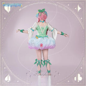 Anime MIRAI DAYS Ha-chan Cure Felice Cosplay Costume Lolita dress accessories props wigs sweet Halloween woman ha-chan uniform