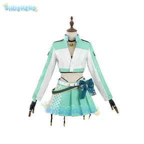 Genshin Impact Kirara Racing Suits Women Cosplay Costume Game Anime Party Uniform Hallowen Play Role Clothes Clothing Shusheng