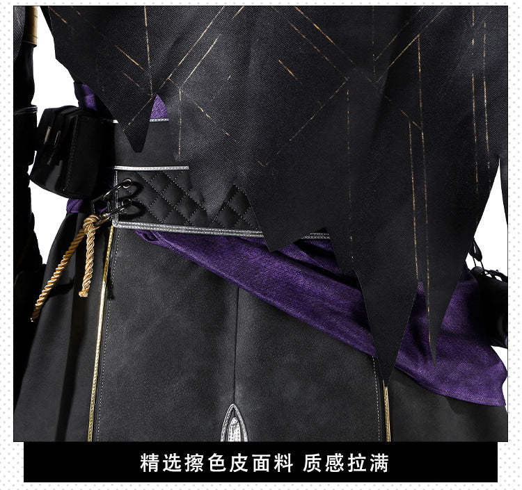 Shusheng-R Clair Obscur:Expedition 33 Verso Cosplay Costume Halloween Men's Fantasy Uniform Coat Props Shoes Accessories Set