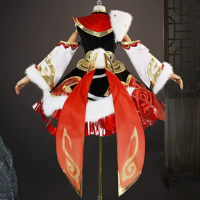 Halloween Costume LOL Mythmaker Gwen Cosplay Costume Wig Boots Dress Game LOL Role Play Gwen Red Suit China Fancy Dress