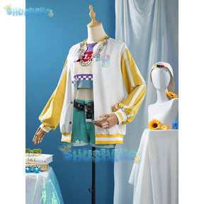 Identity V Cheerleader Skin OPH Game Suit Lovely Uniform Cosplay Costume Halloween Party Role Play Outfit S-XXL