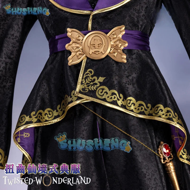 Twisted-Wonderland Riddle Trey Cater Cosplay Costume Ace‌Deuce Leona Azul Kalim‌Vil  Idia Malleus Uniform Halloween Carnival