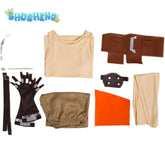 LoL Arcane Ekko Cosplay Costume The Boy Who Shattered Time Uniform Outfits Halloween Carnival Suit For Man And Women