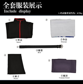 Gintama Anime Sakata Gintoki Cosplay Costume Wig Kimono Top Pants Cos Convention Halloween Christmas