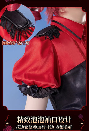 Kasane Teto Cosplay Costume Costume Gothic Night Uniform Halloween Carnival Party Christmas Play Role Clothes Clothing