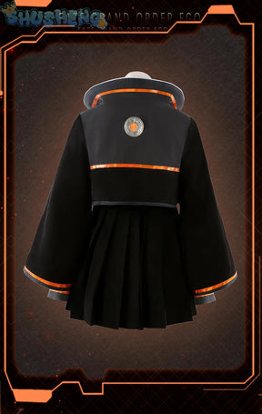 FGO Kishinami Hakuno Fate grand Order Cosplay Costume Hat tie short skirt sweet JK uniform campus sailor Halloween party suit
