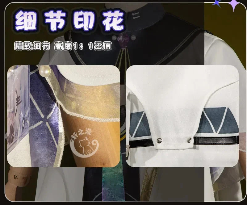 Shusheng-R Wuthering Waves MORNYE Cosplay Costume Cos Game Anime Party Uniform Hallowen Play Role Clothes Clothing