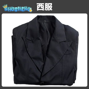 Joker Costume Adults Suitable for Halloween Party Carnival Stage Performance White Cosplay Costume