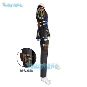 Game lol Caitlyn kilamman cosplay costume women uniform full set Halloween carnival costume outfit