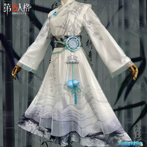 Identity V Qi Shiyi Antiquarian Ink Rhyme Series Women Cosplay Costume Anime Game Roleplay Suits Carnival Holiday Party Uniforms