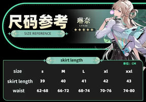 Shusheng-R Wuthering Waves Lynae JK Uniform Cosplay Costume