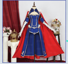 Altria Cosplay Fate/Grand Order Altria Pendragon Cosplay Costume women Game Anime hallowee party role