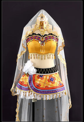 Love Live!u's Printemps Kousaka Honoka/Tojo Nozomi All Members Dancers Awakening Gorgeous Dress Uniform Cosplay Costume Women