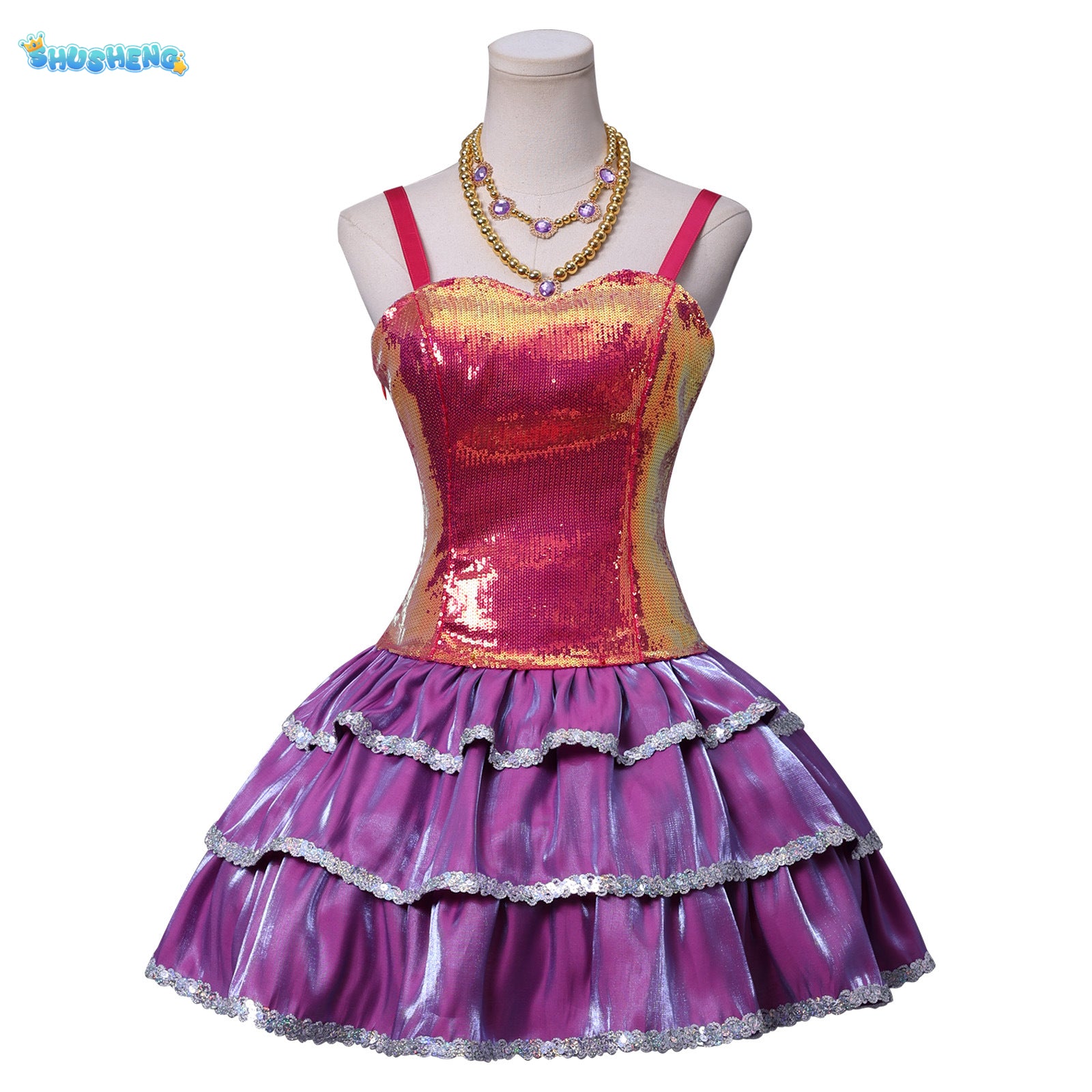 Barbie: Life in the Dreamhouse Barbie cos Fashion Barbie Princess Dress cosplay Anime Style Dress for Women