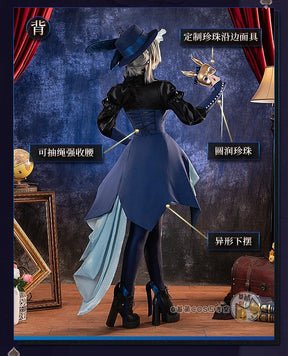 Reverse:1999 Vertin Cosplay Costume Long Eared Watchmaker Uniform Halloween Carnival Party Christmas Play Role Clothes Clothing