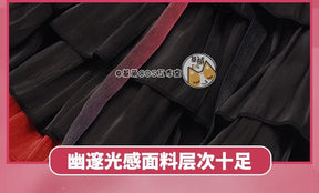 Shusheng Te Cos to Halloween Little Devil Dress Cosplay Costume Uniform Halloween Carnival Party Christmas Play Role Clothes