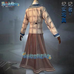 Identity V Alice Derose Reporter Women Cosplay Costume Cos Game Anime Party Uniform Hallowen Play Role Clothes Clothing