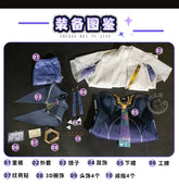 Shusheng-R Wuthering Waves MORNYE Cosplay Costume Cos Game Anime Party Uniform Hallowen Play Role Clothes Clothing