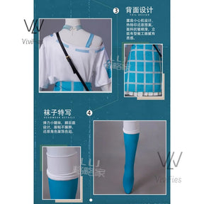 Anne Lester Cosplay Costume Game Identity V Toy Merchant Fashion Uniform Role Play Clothing Carnival Halloween Suit Pre-sale