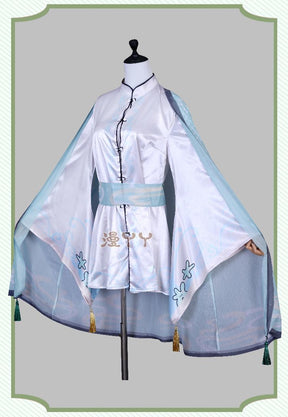 Venti Genshin Impact Cosplay Costume Barbatos High Qualit Uniforms Sets Clothes Hallowmas Christmas Role Play Women