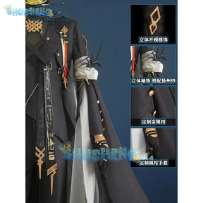 Shusheng arsons logos Wang ingfu cosplay cos game anime party uniform halloen play rode clothes