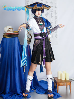 Wanderer Cosplay Costume Full Set with Hats Cosplay Costume Cosplay Kimono Halloween