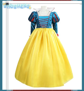 New Movies of 2025 Snow White cosplay Costume Adult and Child Sizes Fairy Tale Sweet Princess Dress Halloween Ball Woman Uniform