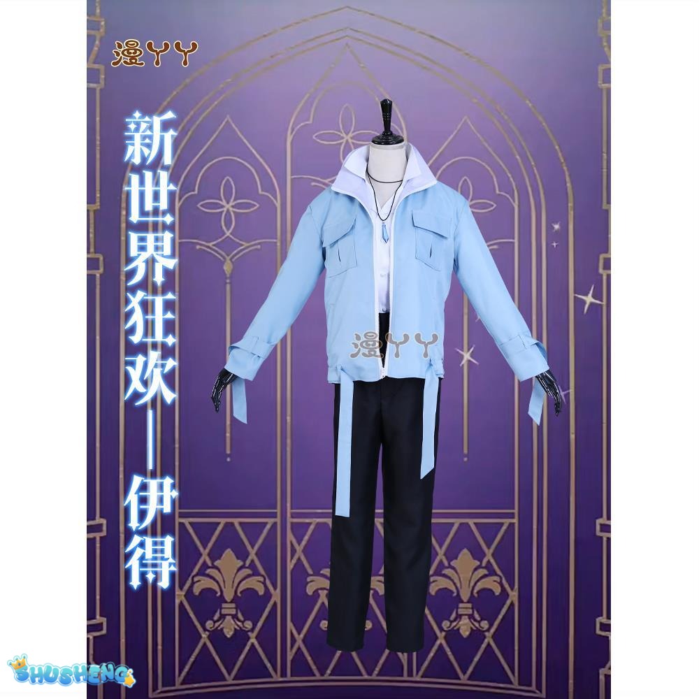 Eiden Cosplay Nu: Carnival Cosplay Costume with Necklace Custom Size Game Nu: Carnival Eiden Cosplay Nu Carnival Halloween