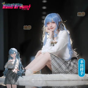 BanG Dream!Sakiko Togawa Cosplay Oblivionis Costume Campus JK Uniform Shirt Skirt Tie Set Halloween Party Sweet Girl clothing