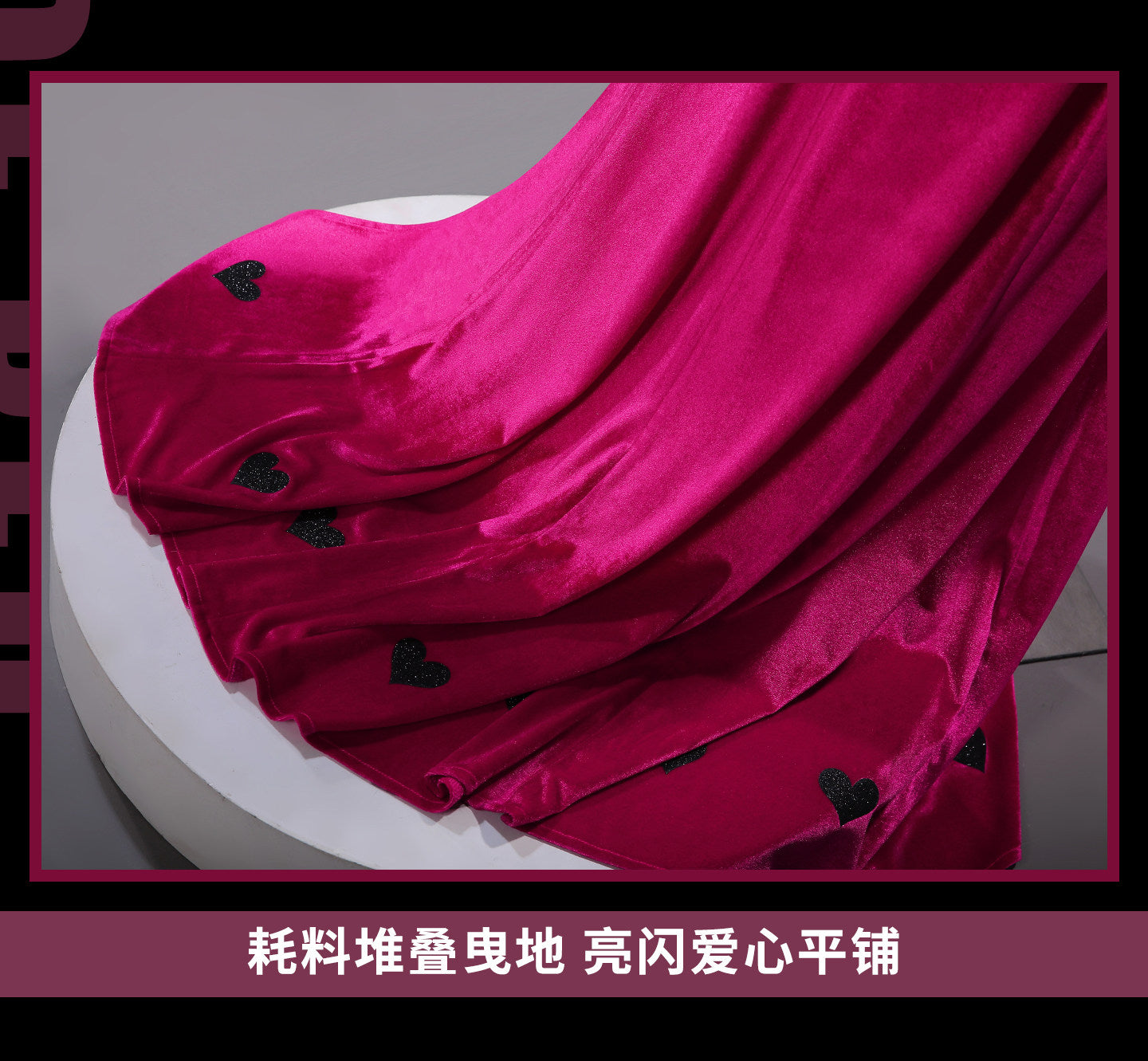 Shusheng-R Anime Hazbin Hotel Angel Dust Sequin Velvet Dress Cosplay Costume XS-XXXL