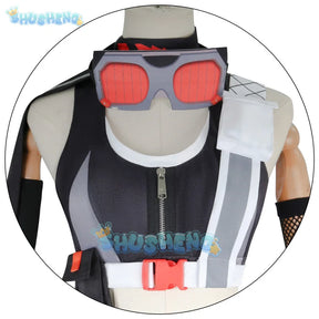 Zenless Zone Zero Grace Howard Cosplay Costume Glasses Belobog Heavy Industries Uniform Halloween Party for Women Props Shusheng