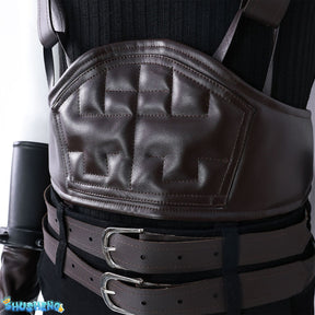 FF7 Cloud Strife Cosplay Costume For Halloween Christmas Festival Men Cloud Strife Role Play Comic Con Battle Uniform