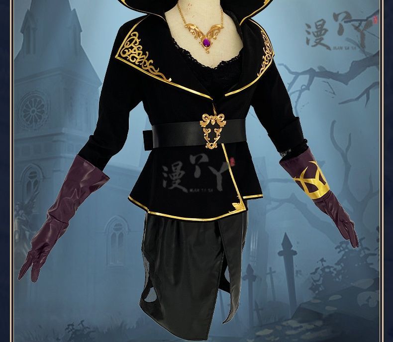 IdentityⅤFemale Dancer Margaretha Zelle Cosplay Costume Sexy Women Uniform Halloween Party Role Play Outfit