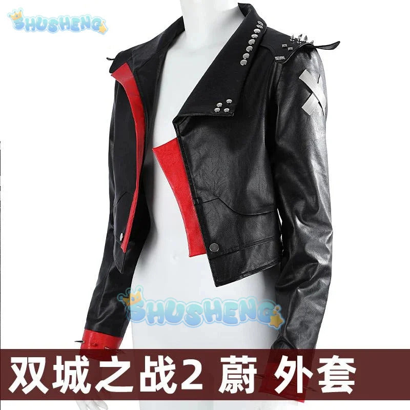 LoL Arcane：League of Legends 2 Vi Cosplay Costume Coat Uniform Hallowen Carnival Party Play Role Clothing for Women Shusheng