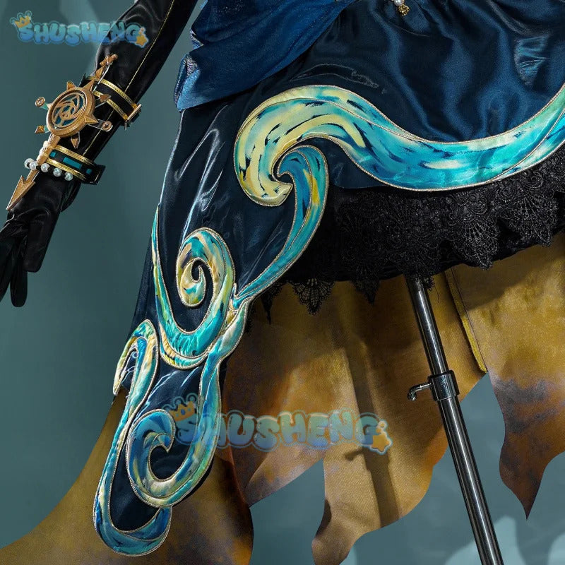 Identity V Brynhildr Vilulf Archer‌Untimely Velver.‌ Cosplay Costume Uniform Halloween Carnival Party Christmas Play Role