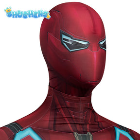 PS4 Velocity Spiderman Costume Cosplay Spandx 3D Printed PS4 Superhero Halloween Costume Zentai Outfits Spiderman Bodysuit Adult