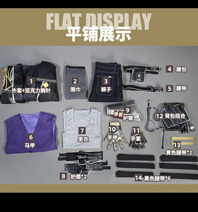 Game Clair Obscur:Expedition 33 Gustave Cosplay Costume Uniform Halloween Carnival Party Christmas Play Role Clothes Clothing