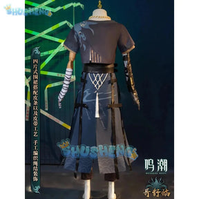 Wuthering Waves Geshu Lin Cosplay Costume Uniform Midnight Rangers Jiyan Jinzhou Huanglong Halloween Party for Women Men S-XXL