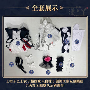 Akiyama Mizuki Cosplay Costume PJSK Lovely Party Dress Uniform Halloween Outfit Women New