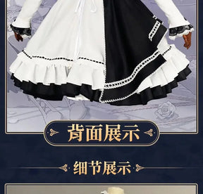 Asahina Mafuyu mfy Cosplay PRSK PJSK Five boxes Costume New Sweet Lolita Dress Halloween Party Fashion Women's Maid Uniform