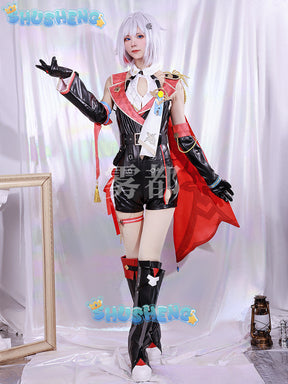 Honkai Star Rail Topaz Cosplay Costume Topaz Numby Sexy Outfit with Wig for Women Cosplay Events Halloween Party Complete Set