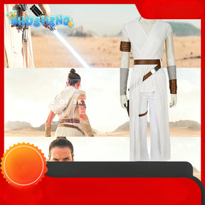 Star and Wars Rey Cosplay Costume The Rise of Skywalker Rey Cosplay Uniform Set Adult Halloween Carnival Party Costumes for Woma