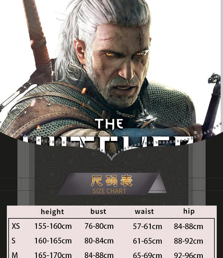 Game Witcher 3 Wild Hunt Cirilla Fiona Elen Riannon Cosplay Ciri Costume Halloween Party high-quality Complete set clothing sale